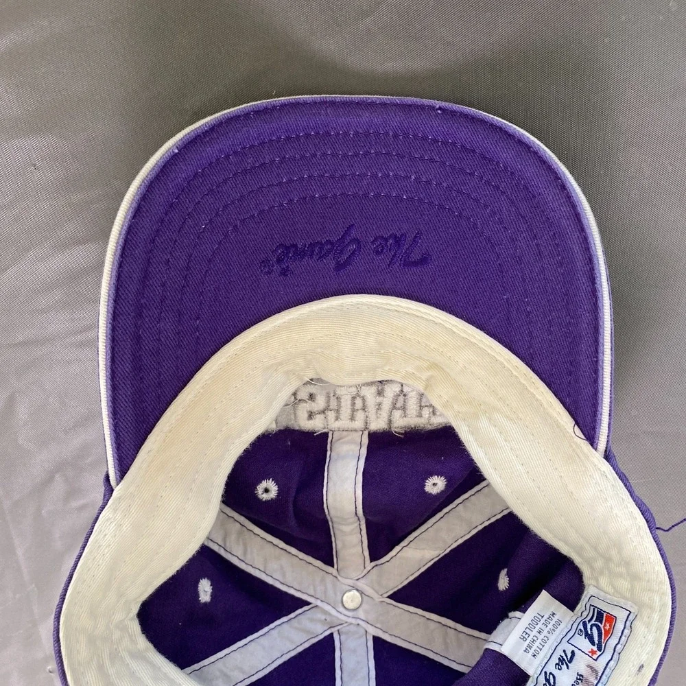 K-STATE infant/toddler hats. Lot of 2. Purple w/White‎ embroidered logo